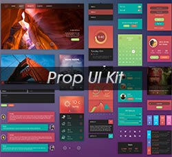 UI设计－程序界面(通用型)：Prop UI Kit